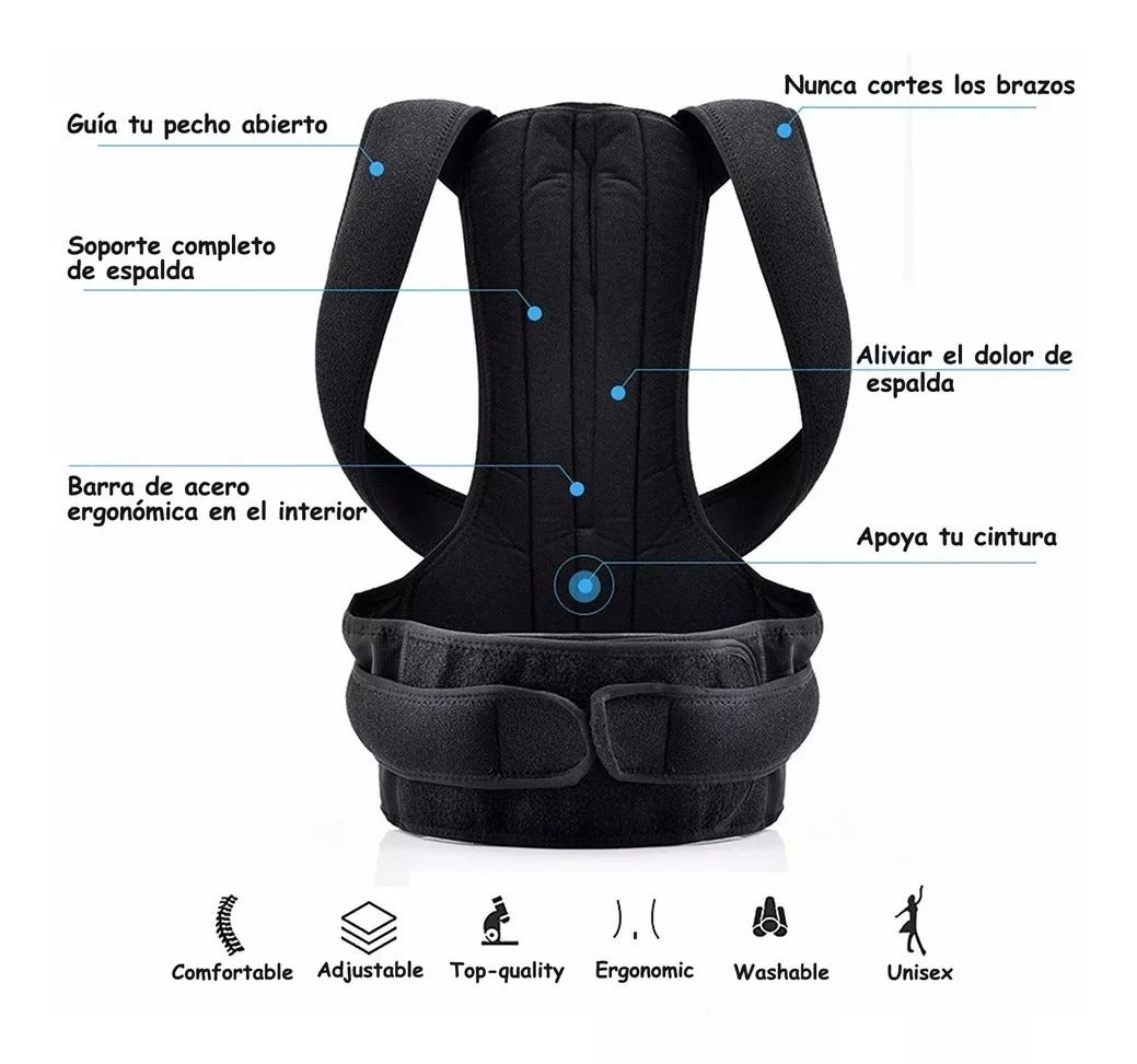 Corrector Postura Ajustable