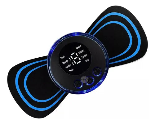 Mini Parche Masajeador Mariposa Eléctrod